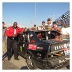 Some shots of the ecstatic victorious team of Scuderia Limoni with their winnings